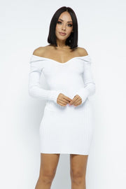 THE FLAUNTING RIBBED DRESS