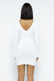 THE FLAUNTING RIBBED DRESS